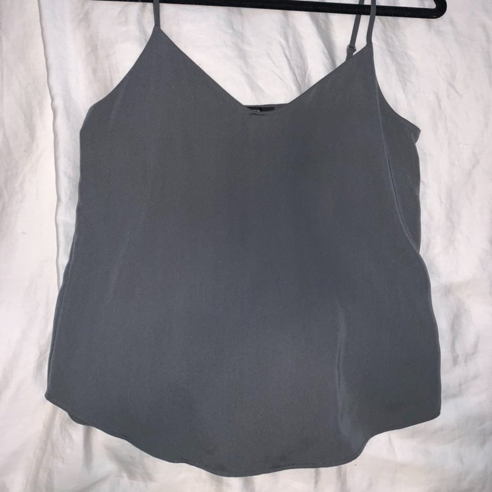 J.Crew Gray V-Neck Camisole